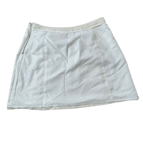 Vince Camuto St. Tropez Ivory embroidered skirt size 14 - Picture 8 of 16